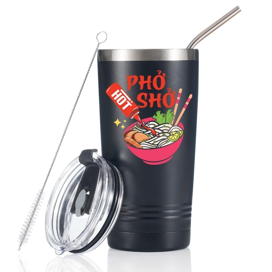Pho gifts idee cadeau originale avec ce verre en acier inoxydable de 591 ml