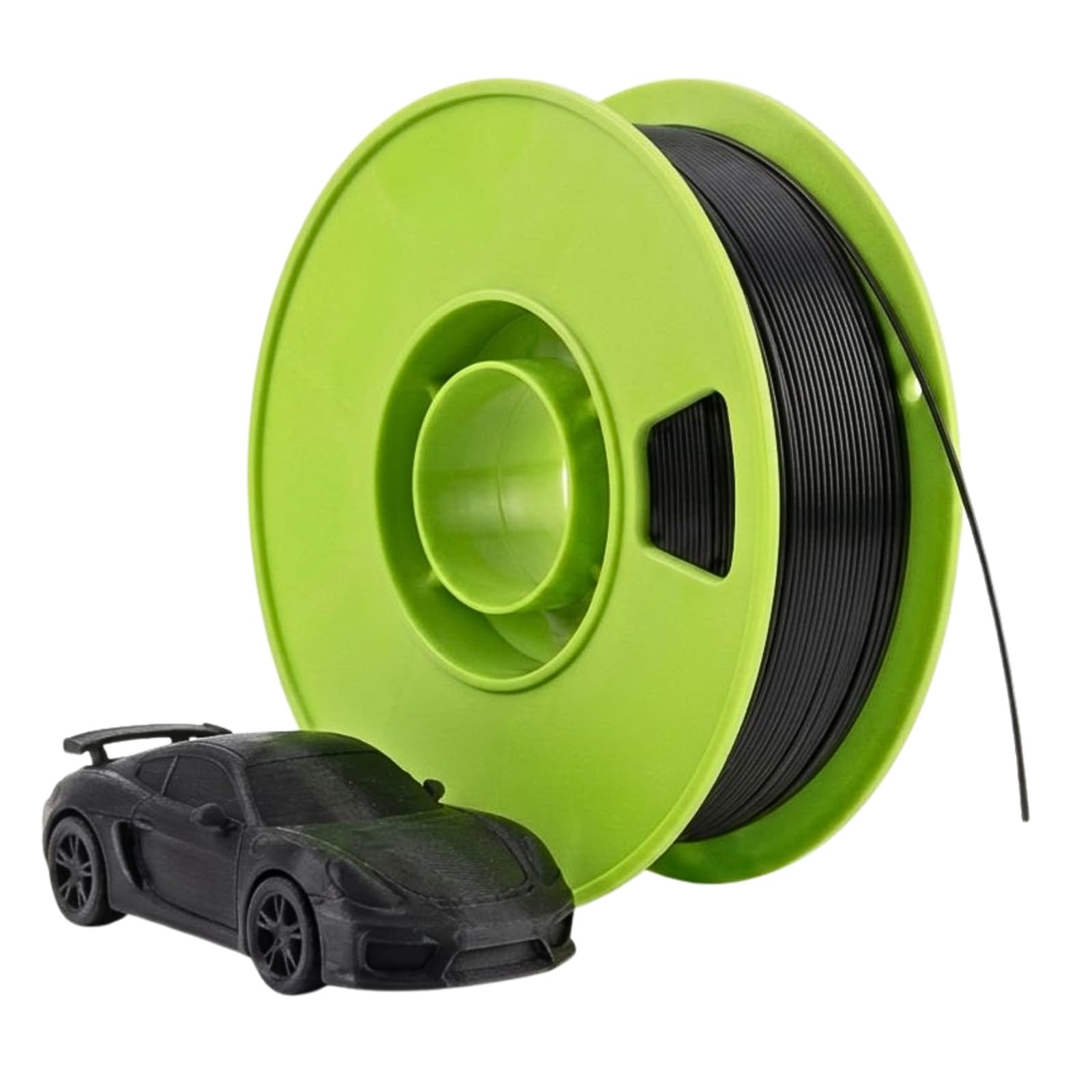PLA 3D Printer Filament Roll, 1kg Net Weight, Greater Flexibility, Eco-Friendly, Low Warping Output, 1.75mm Diameter ±0.02mm Accuracy, Ideal for DIY Makers, Compatible (Black)-image-32