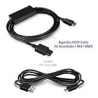 Vista 4 de Hyperkin 3-In-1 HDTV Cable for GameCube N64 Super NES
