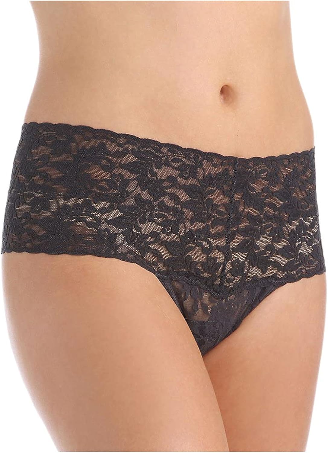 hanky panky Women's Maternity Retro Thong, Granite, OS : Clothing, Shoes & Jewelry