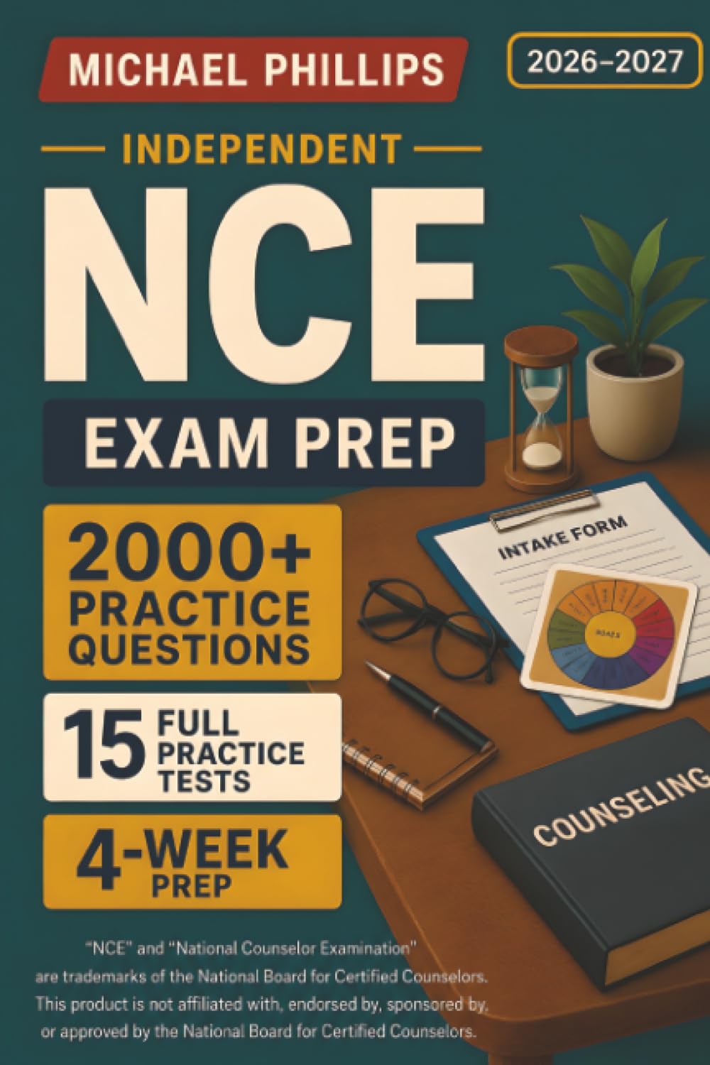 Independent NCE Exam Prep 2026-2027