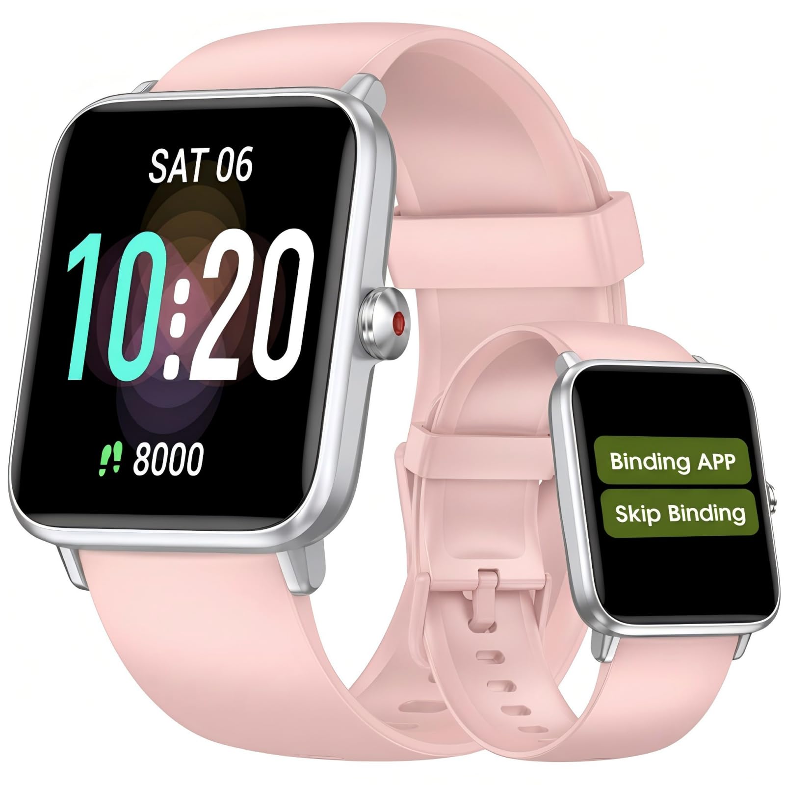 DAVIKO Pedometer Watch Senior Friendly No App/Phone Required