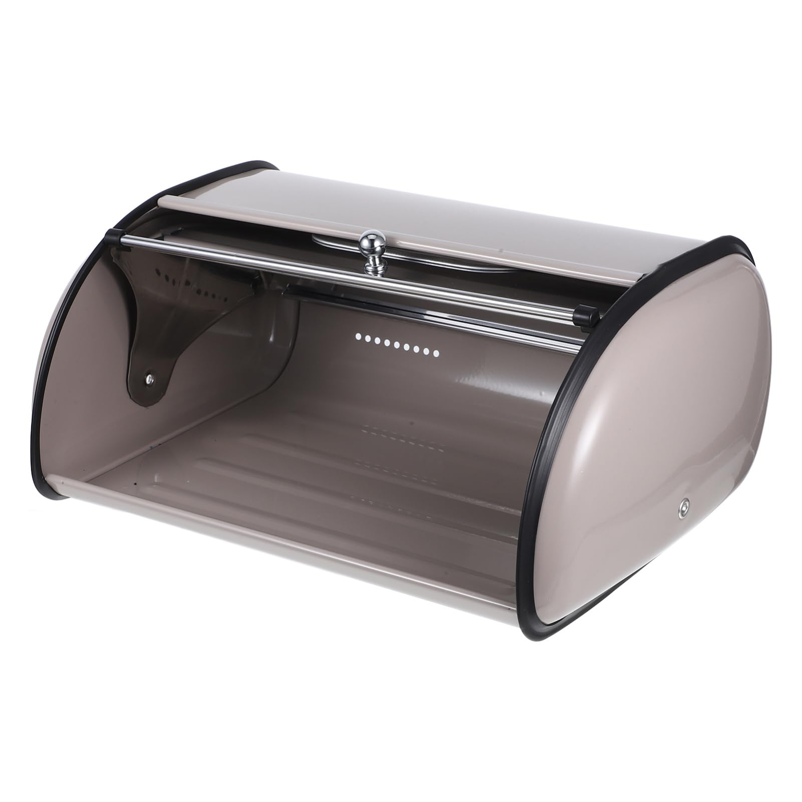 Caja de pan PRETYZOOM de acero inoxidable para evitar pan duro en encimera