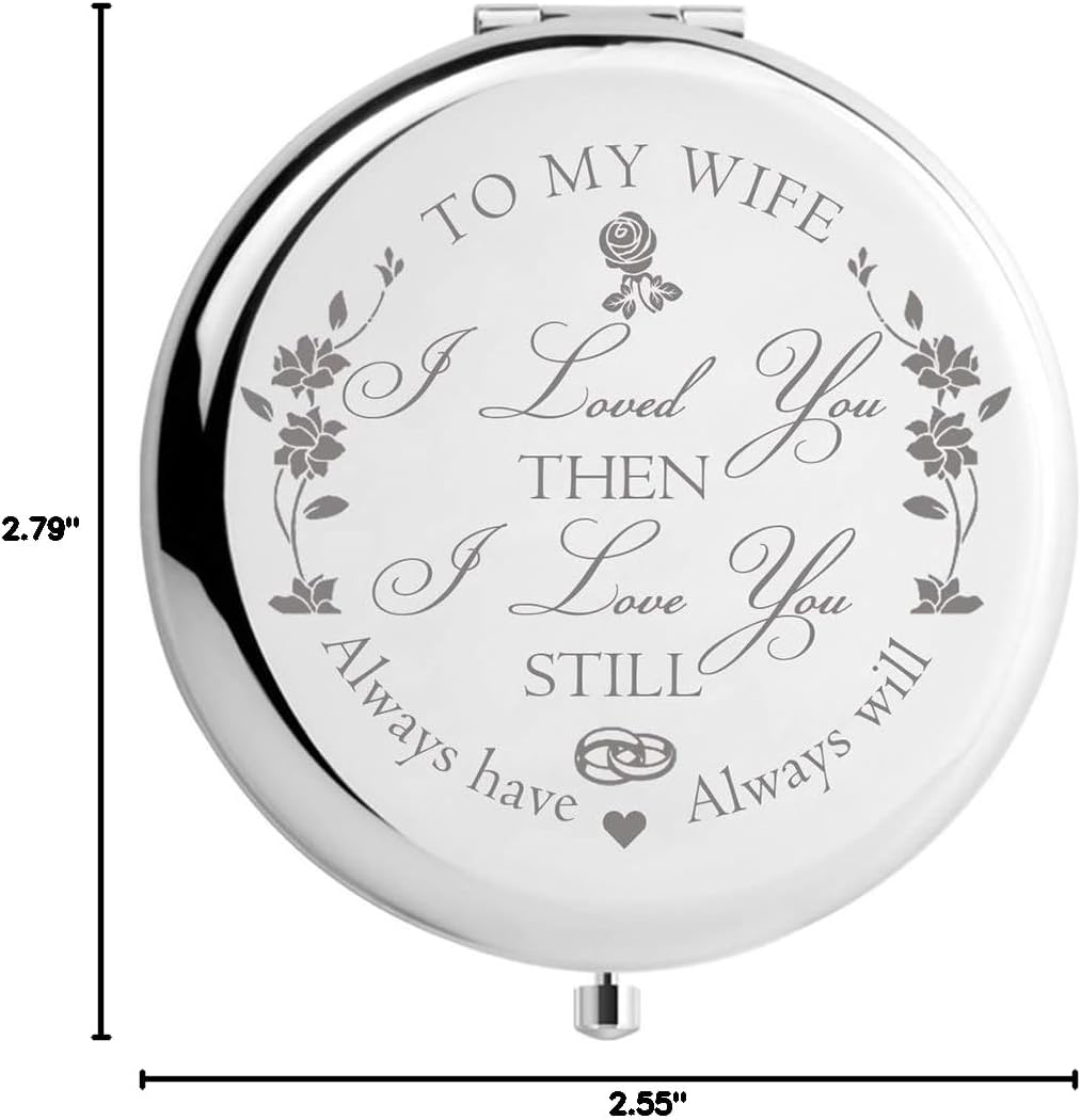 Wife Gifts Romantic for Birthday Mothers Day, Wifey Gifts for Bride, for Her, Women Gift Present for Valentines Day, Ideas from Husband (MIR-Wife)