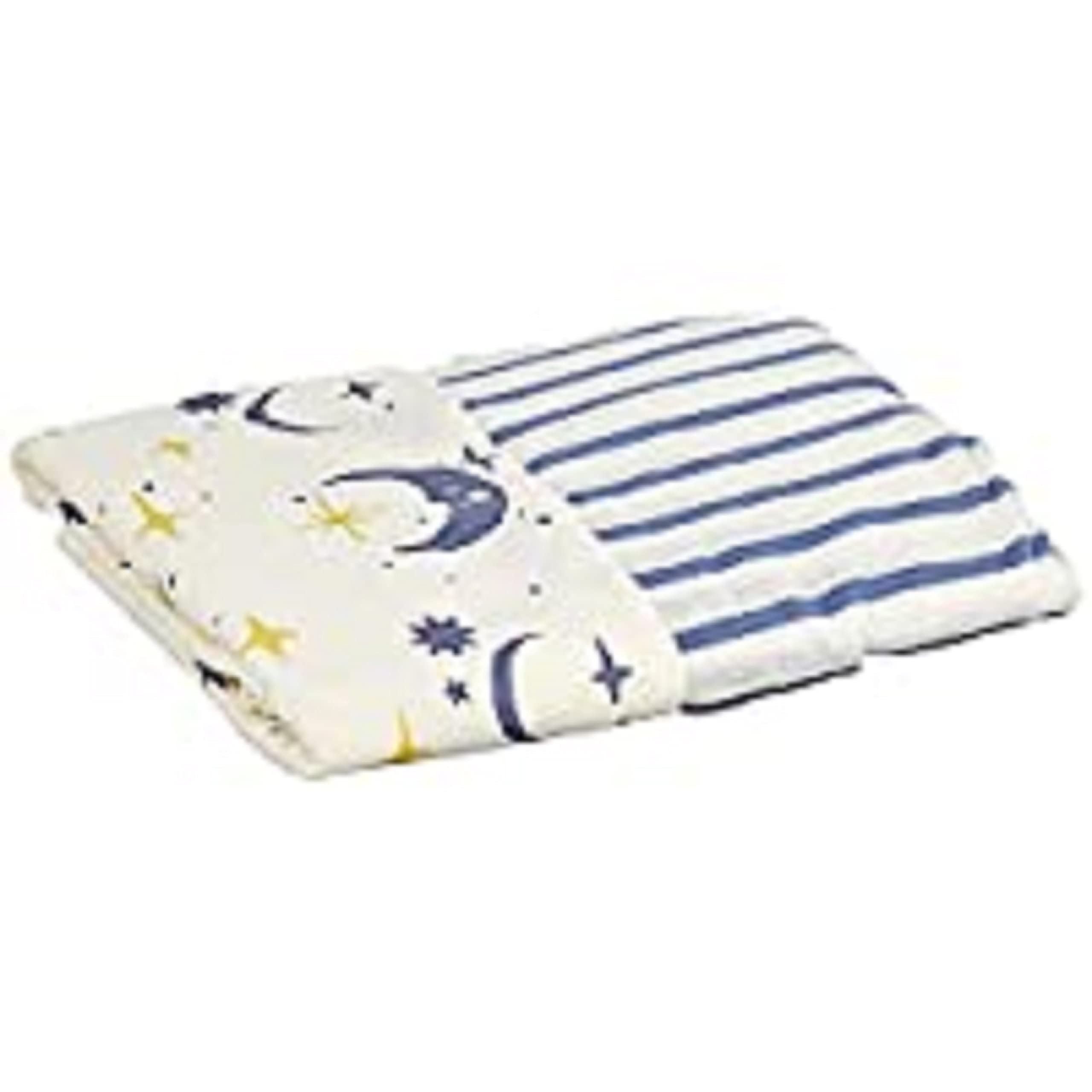 Touched by Nature - Funda de almohada unisex para bebé y bebé (algodón orgánico), diseño de luna, talla única