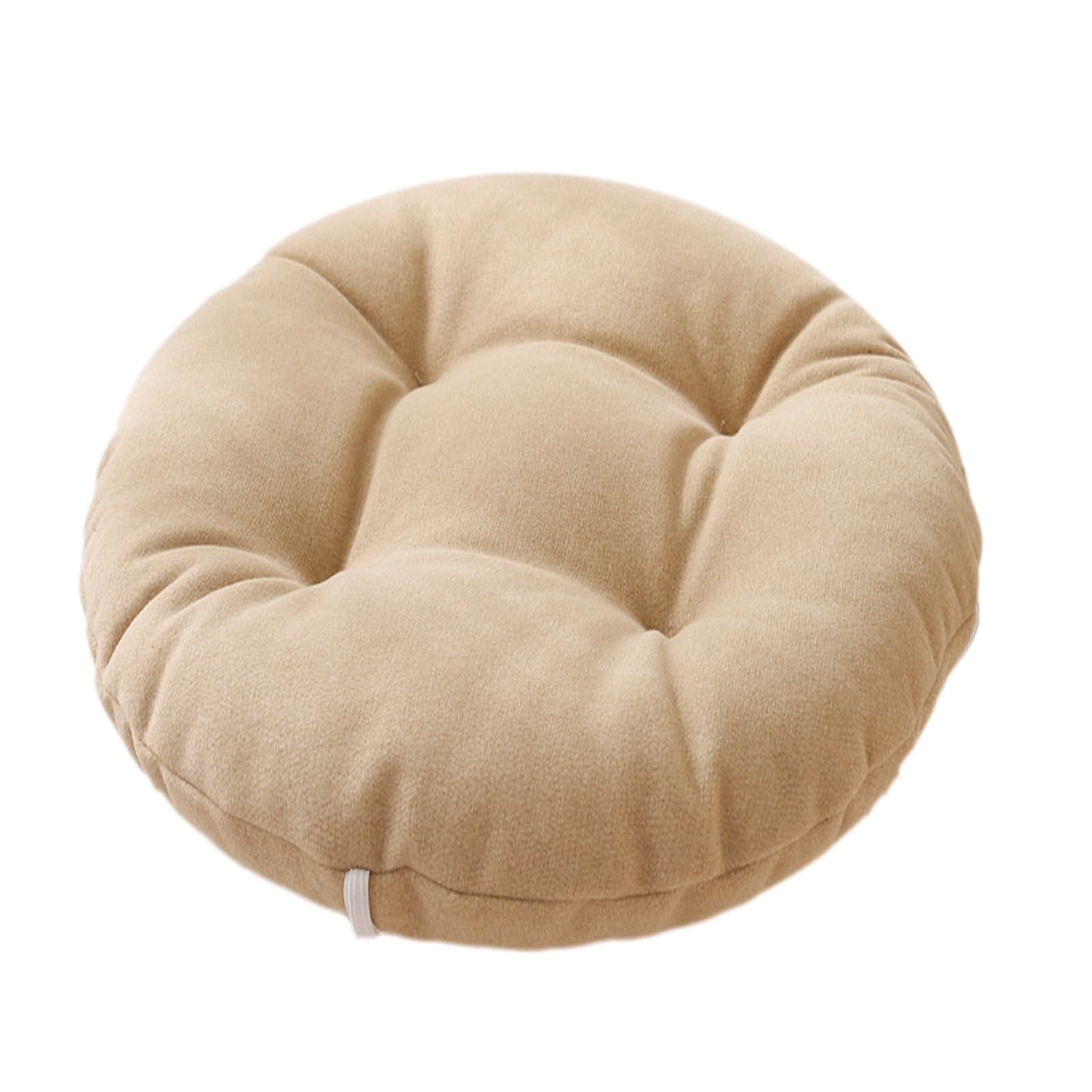 uyeoco Lot de 4/2 Coussins De Siège De Chaise Bureau avec Attaches 32/40/ 45cm ​Coussin De Chaise Rond pour Tabouret De Bar De Bistrot Chaises De Salle À Manger(Color 5,2PCS_40X40CM/15X15IN