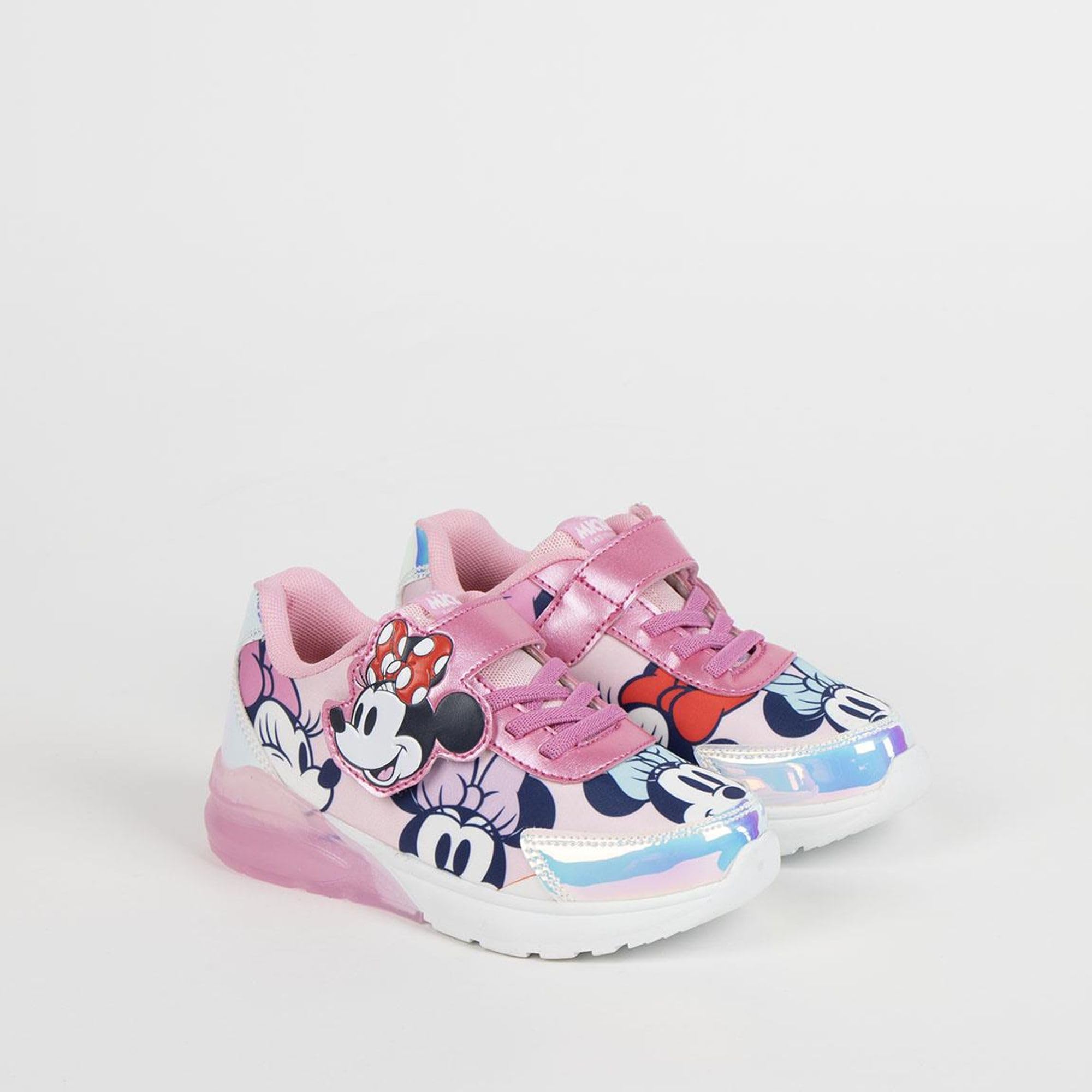 CERDÁ Life'S Little Moments | Deportivas para Niñas Minnie Mouse con Luces LED y Suela Resistente TPR, Estilo Disney y Máxima Comodidad
