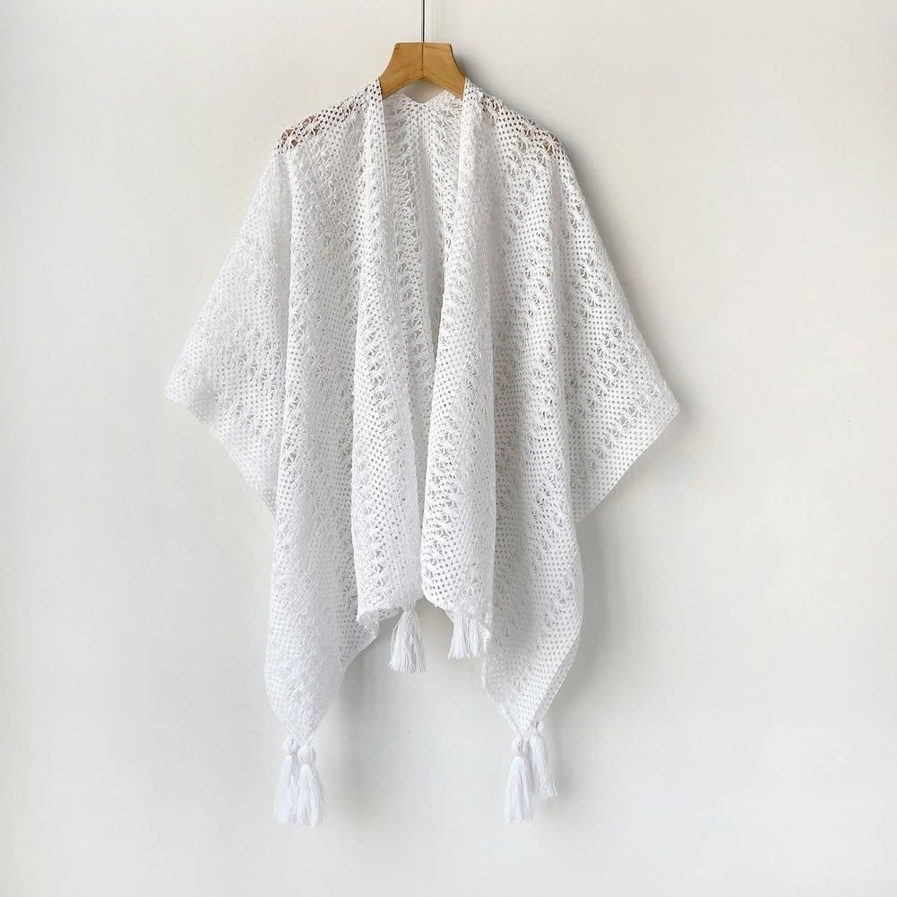 Chal de Gasa para Mujer para estilo Étnico para retro Ligero