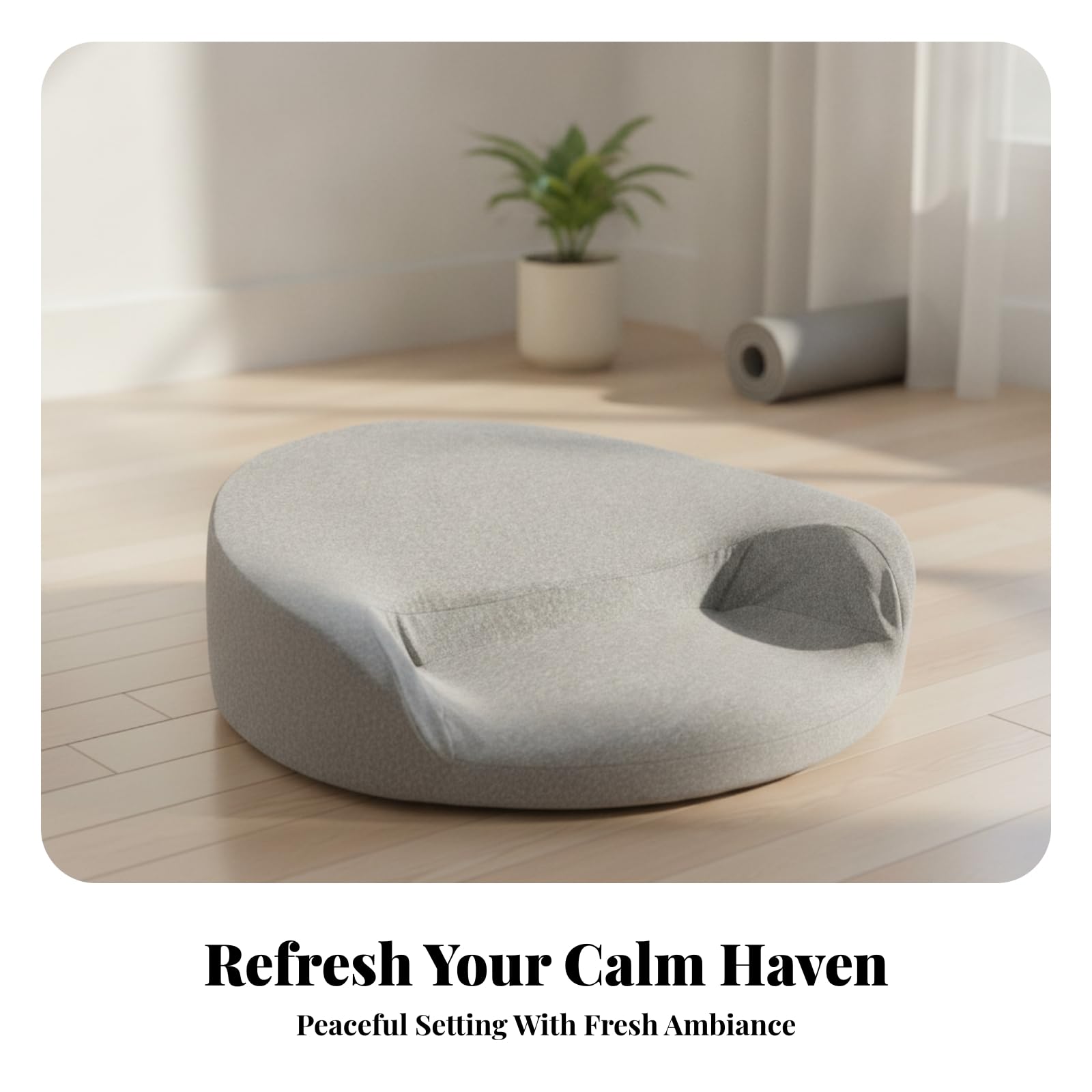 Cojín con Funda Extraíble Ergonómico