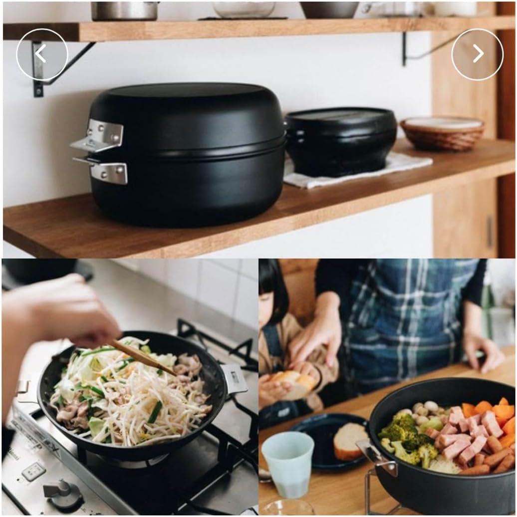 新品】スノーピーク 鍋＋フライパン｜HOME&CAMPクッカー19 未使用