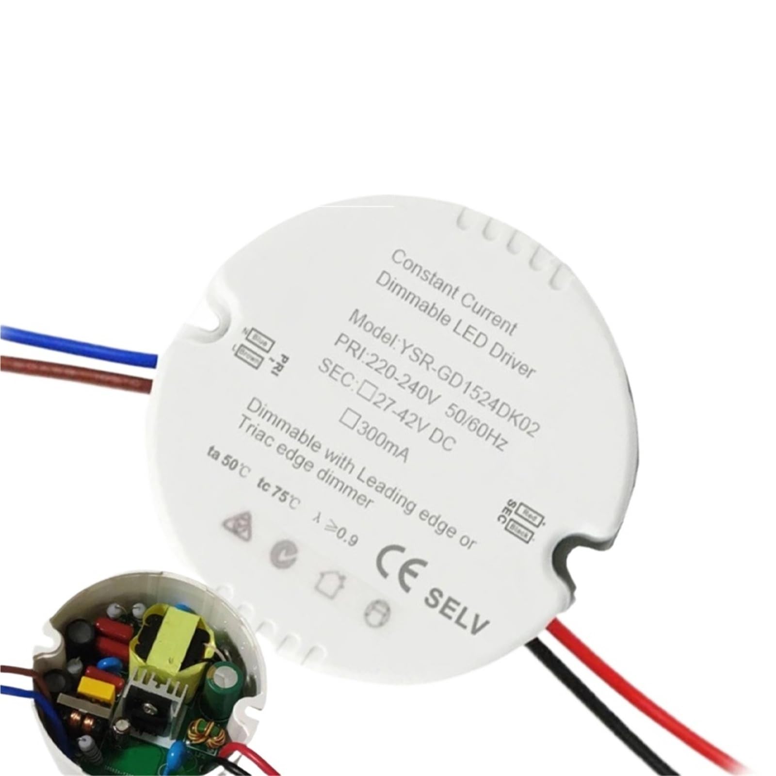 Driver LED Constant Current anti-scintillement avec variateur DIP Switch