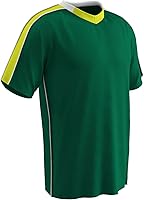 CHAMPRO Mark Lightweight Soccer Jersey - Moisture-Wicking Dri-Gear, Raglan Sleeves, Fitted Adult S-XL, 17 Colors
