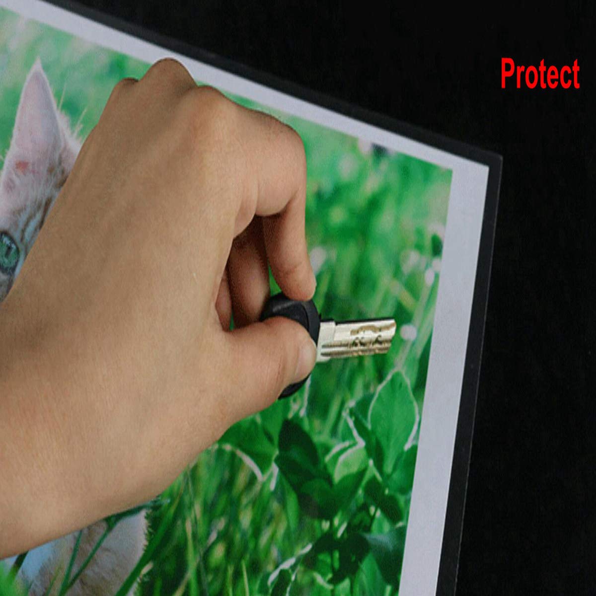 Buste Per Laminazione A3 - 60 Fogli, 150 Micron, Finitura Lucida Impermeabile, Bordo Sigillante 3 Mm