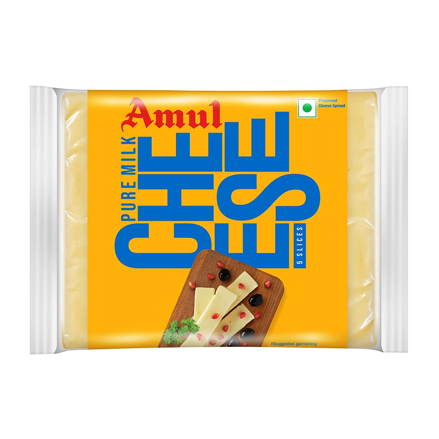 Amul Processed Cheese Slice, 100Gm. (Pack of 3) - Inclusive Delivery & Service Charges