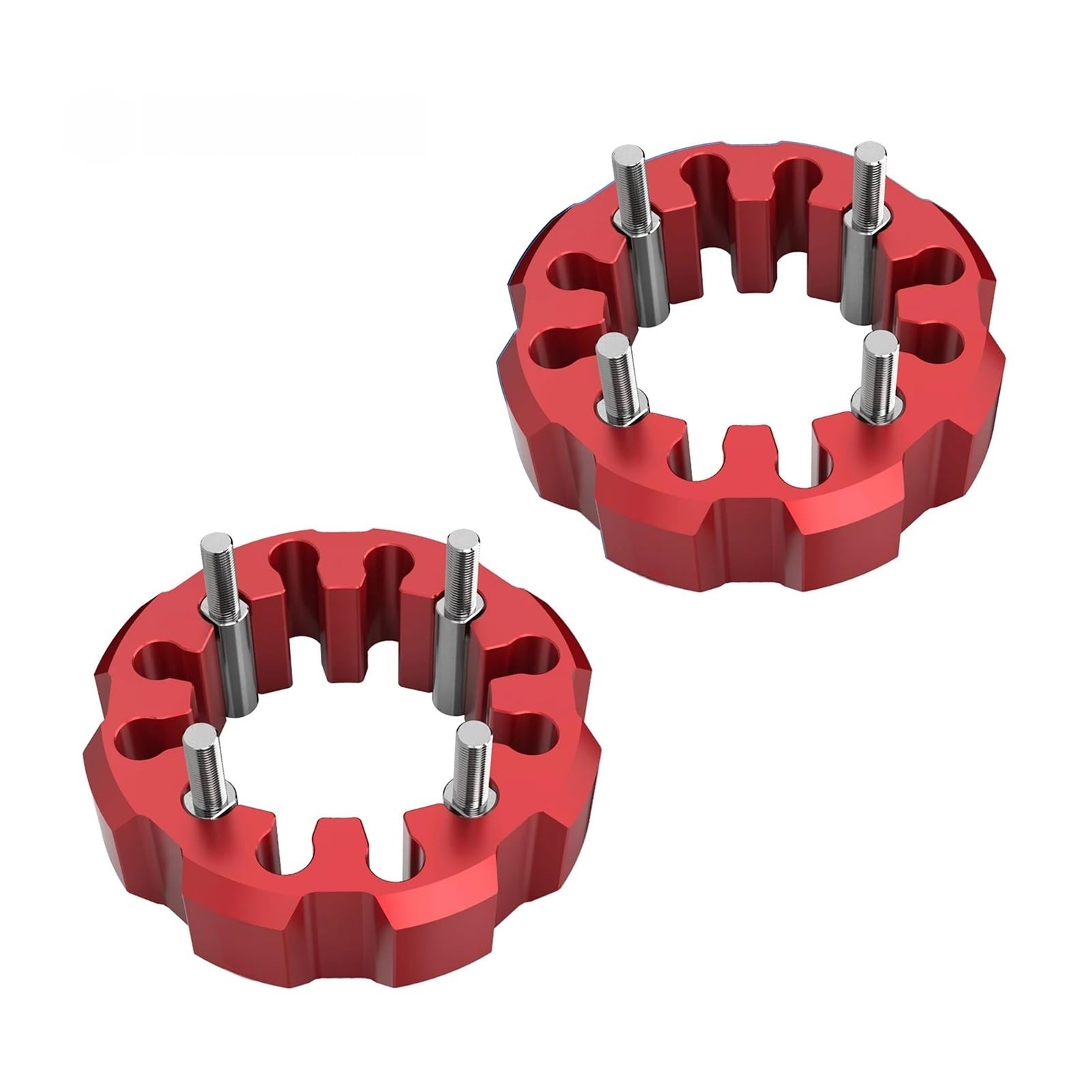 Automotive wheel spacers Wheel Spacers Hub for centric Spacer For Yamaha for raptor 700 Blaster 200 for warrior 350 for outlander 330 TRX450R(Red)