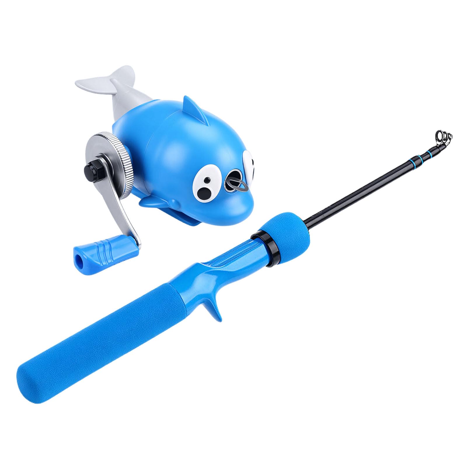 BWANGIAO Fishing Rod Telescopic Angling Toy Fishing Poles Angling Rods with Reel Short 1.2M Rods Outdoor Toy