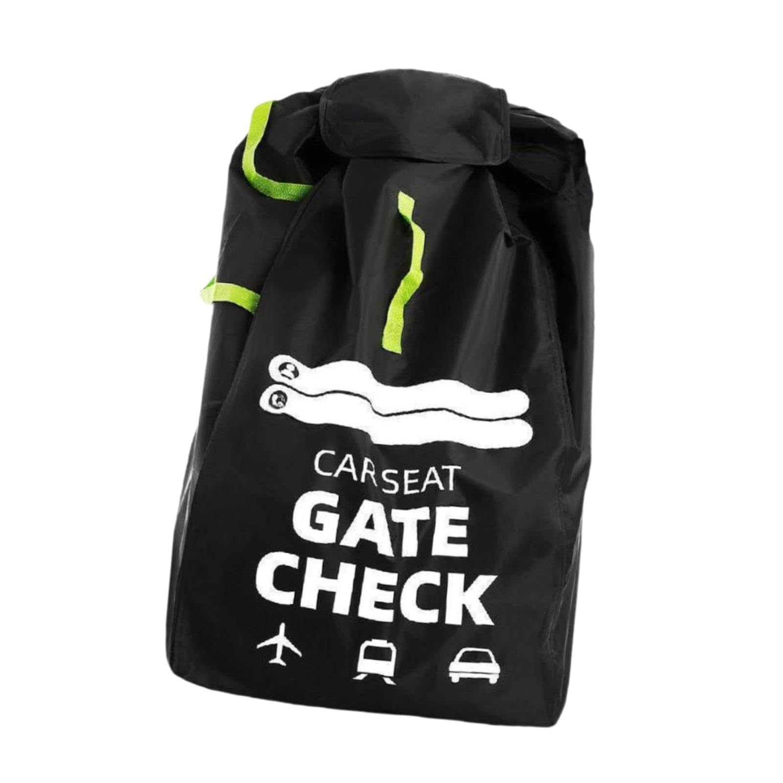 Borsa portaoggetti per seggiolino auto, grande, universale, in tessuto Oxford, multifunzionale, rinforzata, per aereo, leggera, copertura per, a