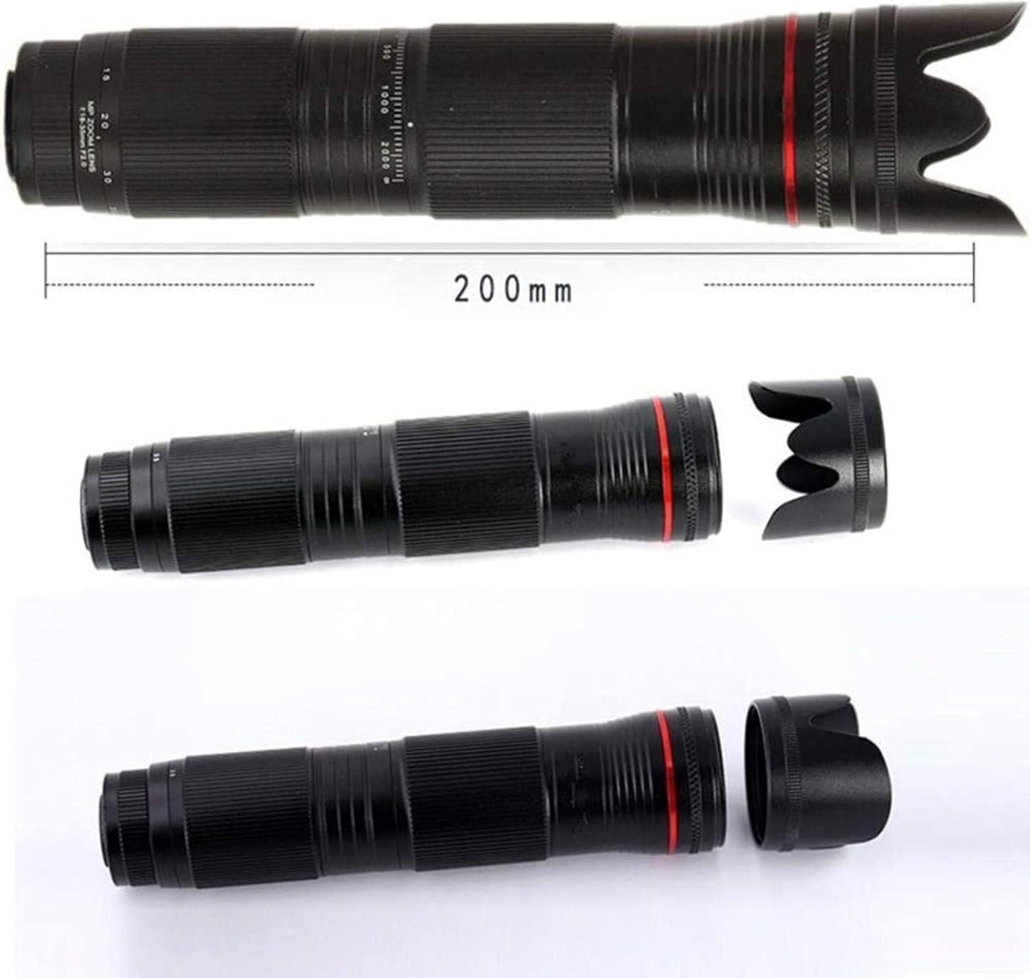 Army Green 8X22 HD High Power Binoculars, Compact Portable Telescope for Outdoor Use, Monocular for Bird Watching, Landscape Viewing, and Travel