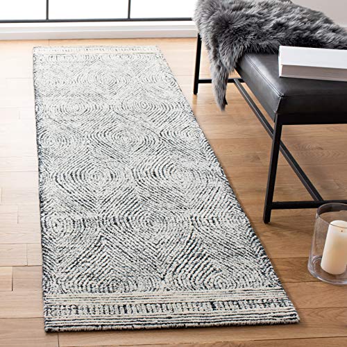 SAFAVIEH Abstract Collection Runner Rug - 2'3" x 22', Ivory