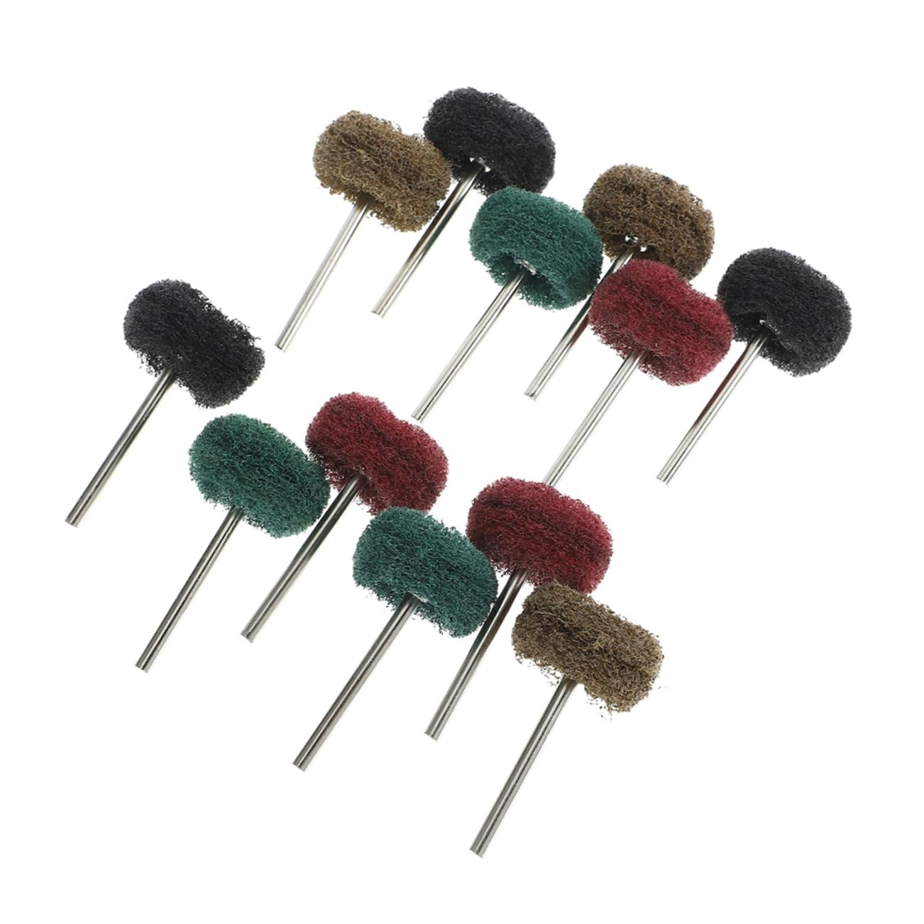 Gatuida 100pcs Polishing Kit Drill Polishing Wheel Buffing Wheels for Polisher Accessory