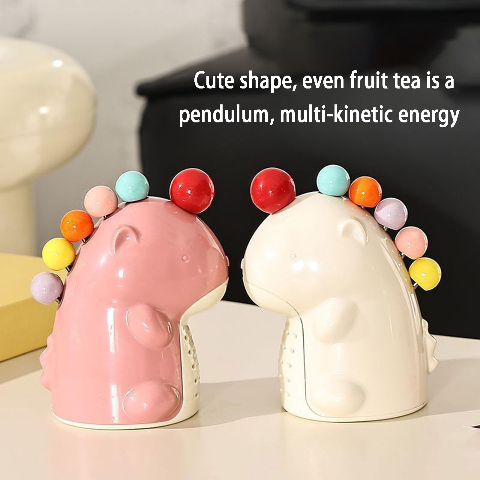 Set de 6 Fourchettes à Fruits et Dessert en Acier Inoxydable à Thème Licorne avec Pot de Rangement Décoratif - Ustensiles Mignons et Créatifs pour Maison, Café, Restaurant,