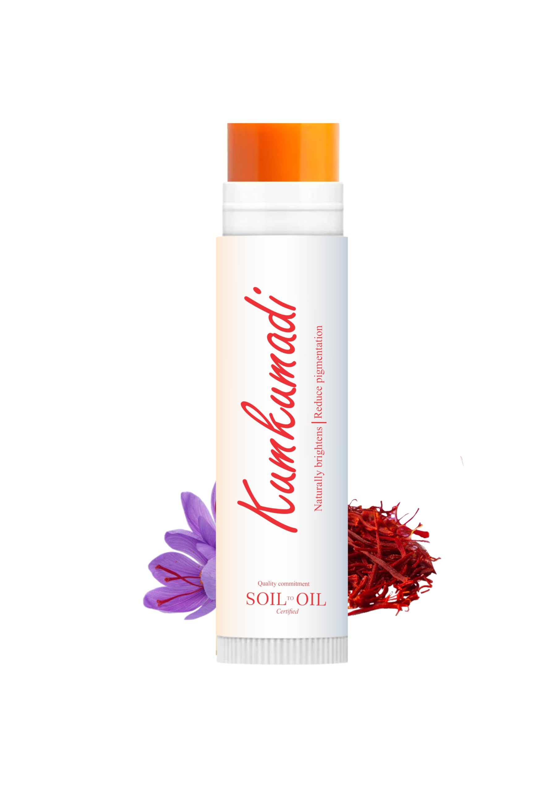 kumkumadi Lip Balm - 100% Natural, Intense moisturisation, Deep Repair | Lip Bhrigtning | Soft & Smooth Lips | Enriched with Saffron and Sandalwood | Vitamin E | Non Tinded-picture-44