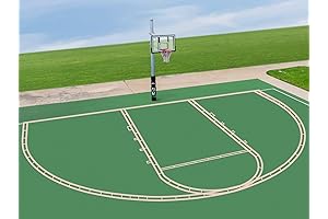 DIY Basketball Court Marking Kit: Unleash the Ultimate Backyard Hoops Experience
