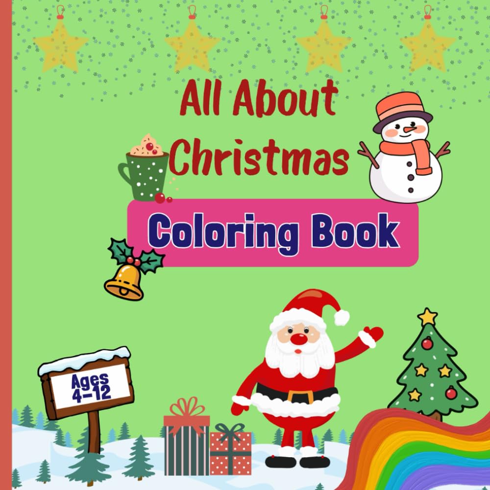 A complete Christmas world in one book — every festive item kids love, all in fun, simple, joyful pages created for ages 4–12.