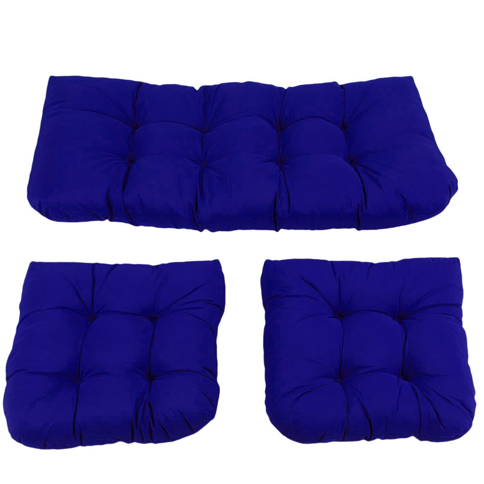 Coussins Chaise Patio Irfora Touffeté Ensemble Jardin Intérieur Extérieur 3 Pièces