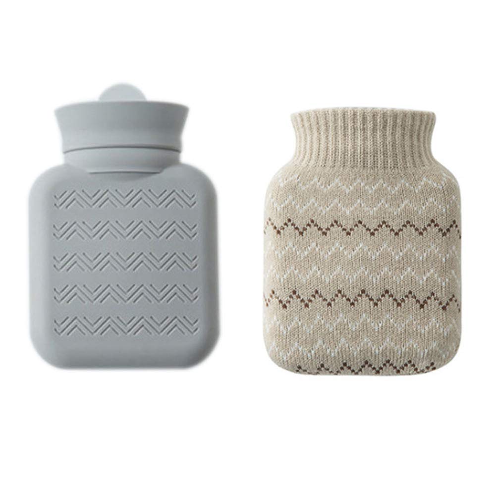 Latest Hot Water Bottle,Small Lovely and Reusable Hot Water Bottles with Cover Hand Warmers,Portable Removeable & Washable...