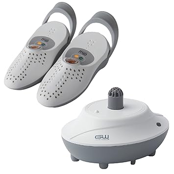 Origin De humidifiers Shoe Cabinet Closets Dehumidifier with Recharging Base Combo Pack