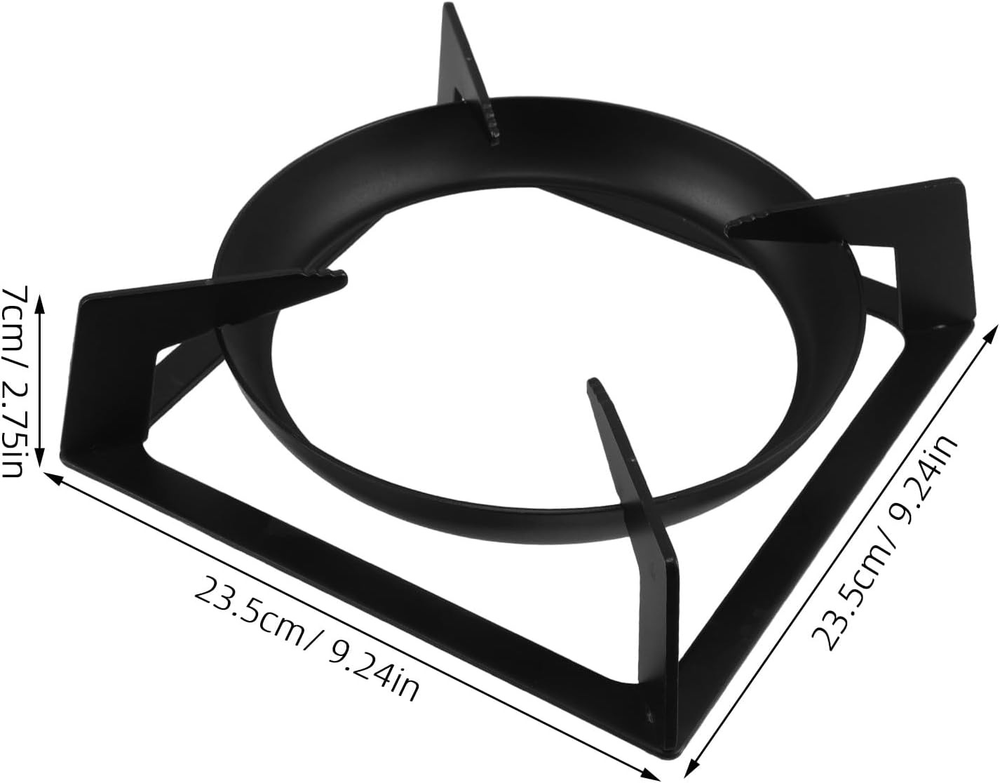 Ipetboom Stainless Steel Stove Rack - Heavy Duty Stove Ring Holder for Wok Pan Cooktop - Gas Burner Covers Cast Iron Wok Support Stand for Kitchen Camping