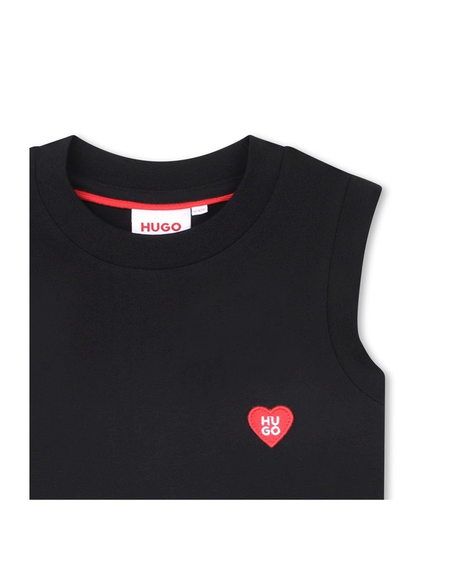 Hugo Kleid für Mädchen, Schwarz, 10 Jahre
