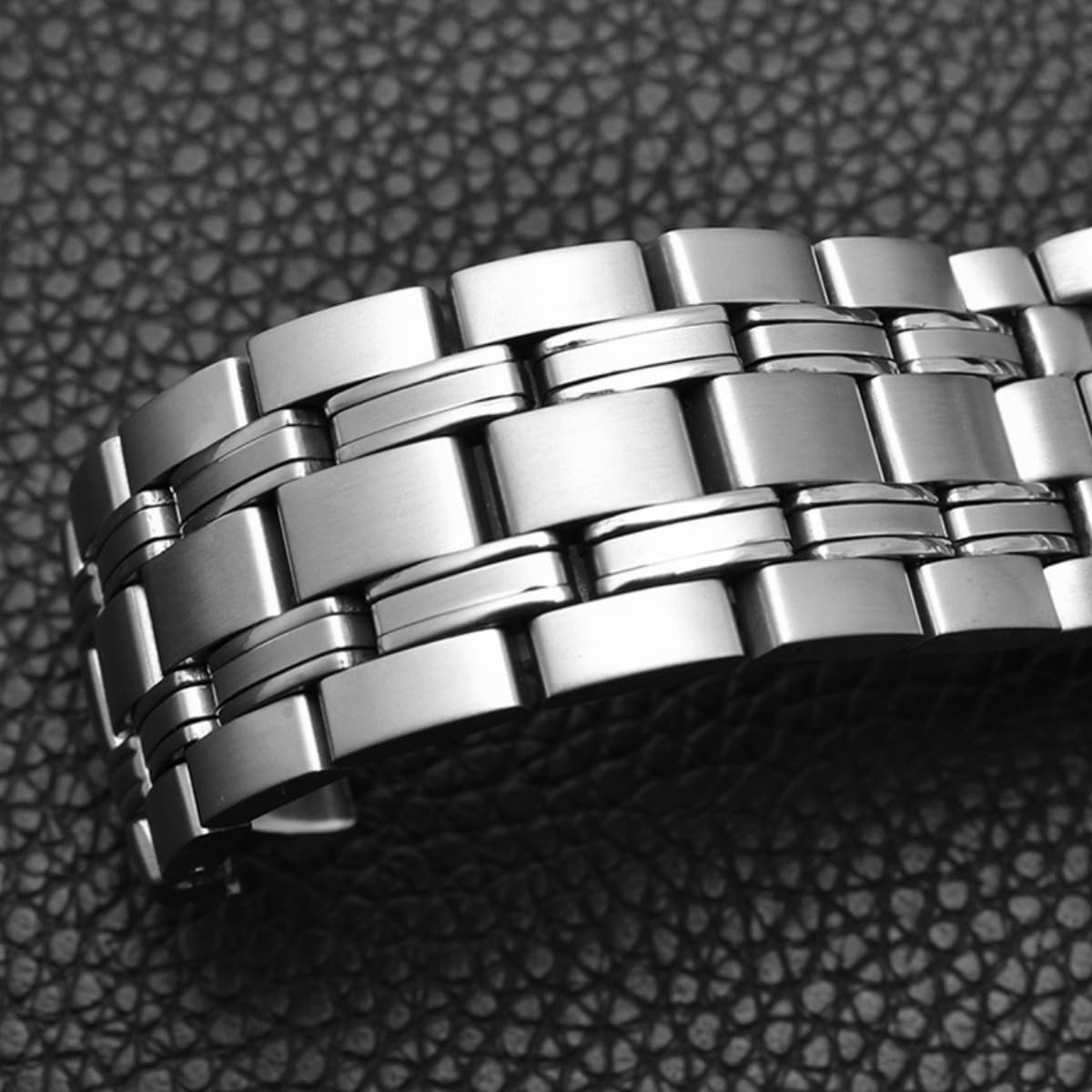 Correa Reloj Acero Inoxidable Sólido 20mm 22mm Extremos Curvos, Brazalete Banda Metal Recambio para Omega Seamaster 300 Collection-C 20mm