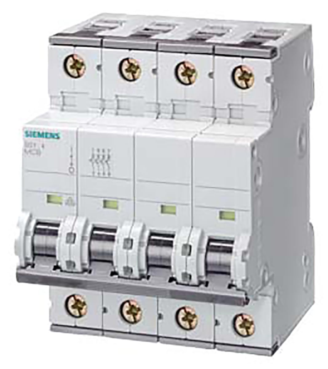 Interrupteur automatique 10 kA Siemens courbe B disjoncteur 4P 20A