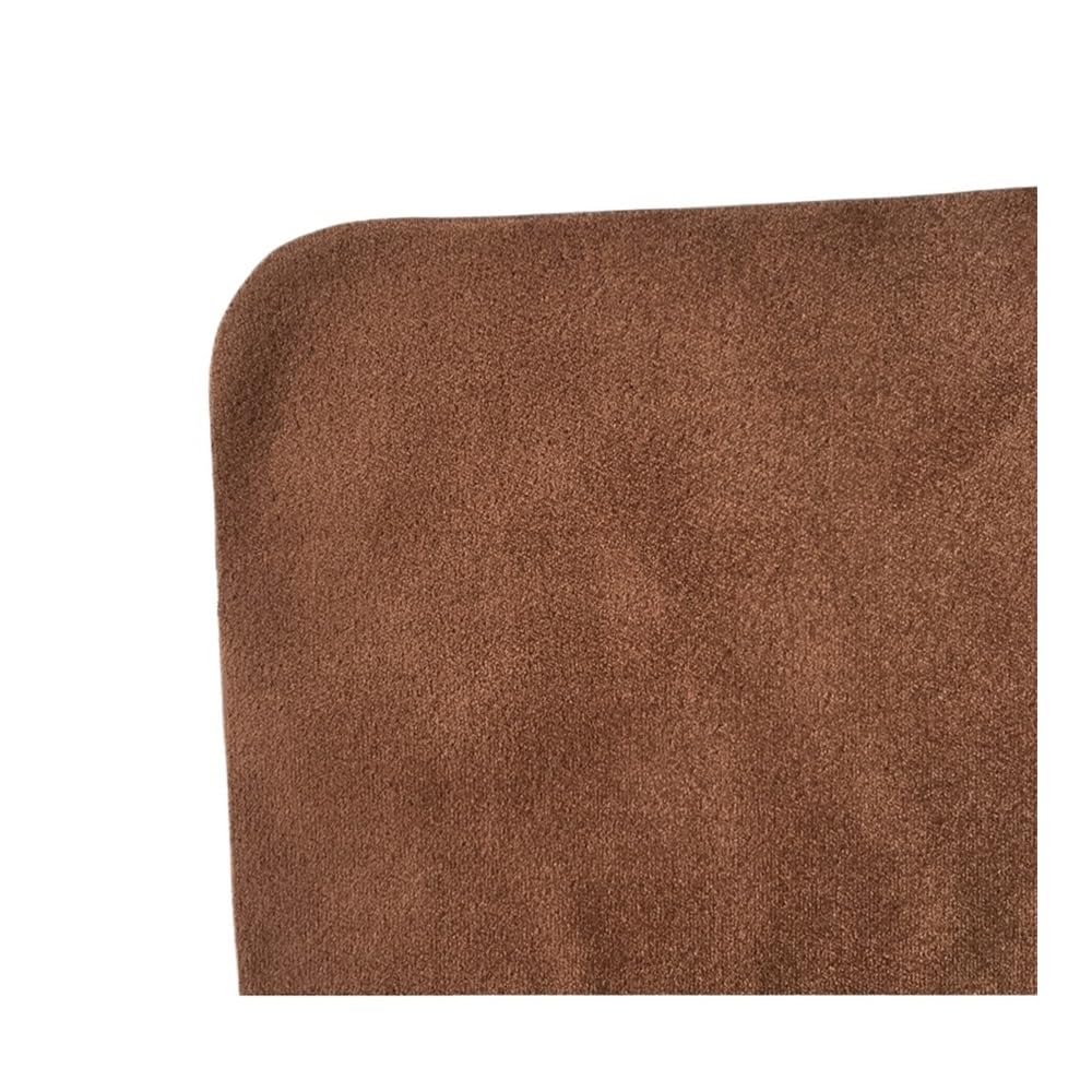 175mm X 145mm Marrone Occhiali Panno di Pulizia Camoscio Personalizzare Occhiali Accessori 100pcs Panno Microfibra