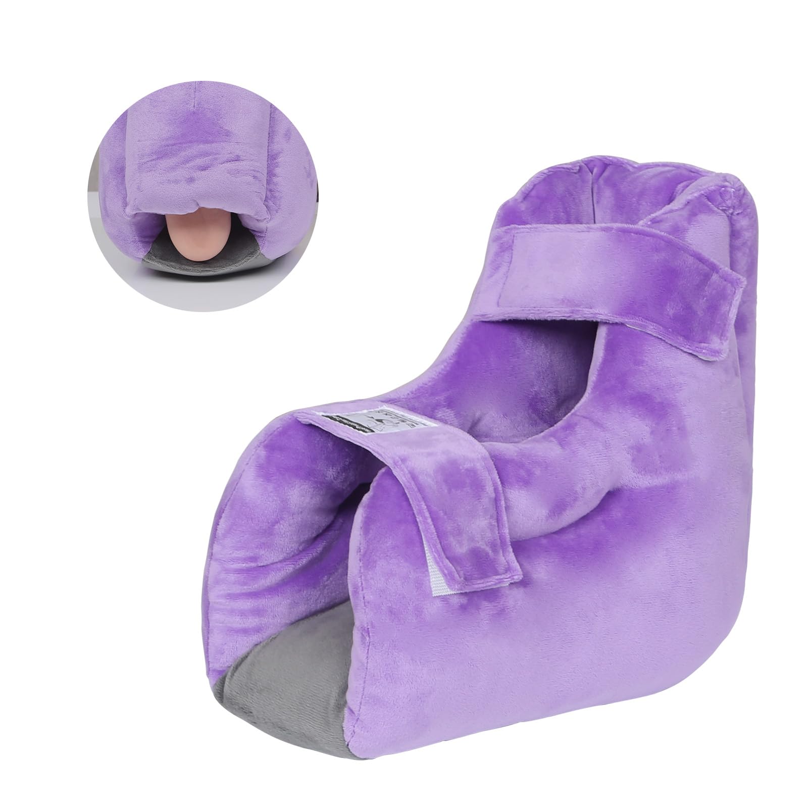 Heel Protectors For Pressure Sores - Foot Suppot Pillow, Heel Cushions Heel Pain Relief Bedsores Pressure Ulcers Decubitus Ulcers Bedridden Plantar Fasciiti - View #6