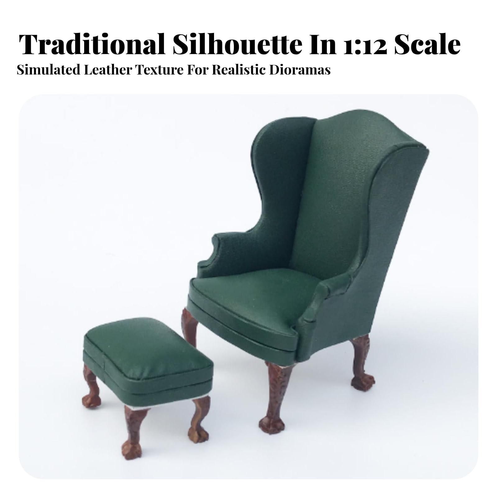 Poltrona in Miniatura Stile, Verde