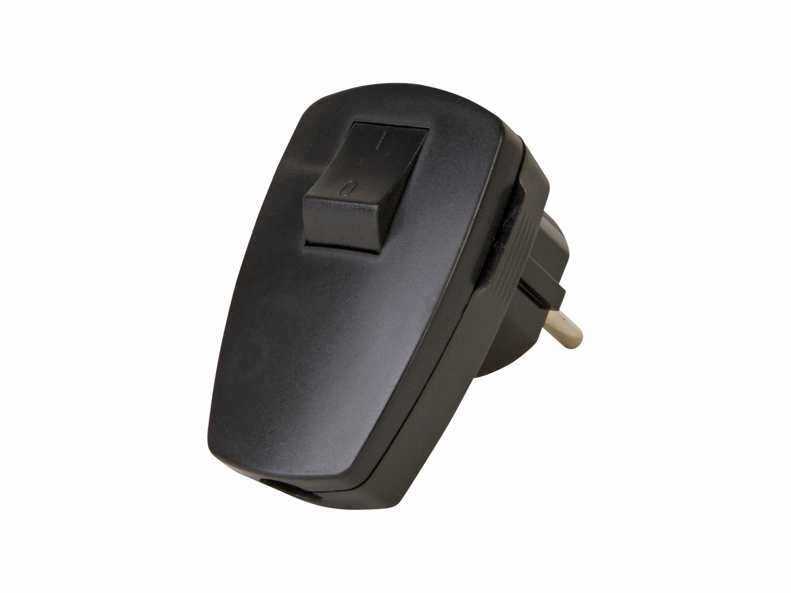 Kopp 170405009 Enchufe con interruptor negro