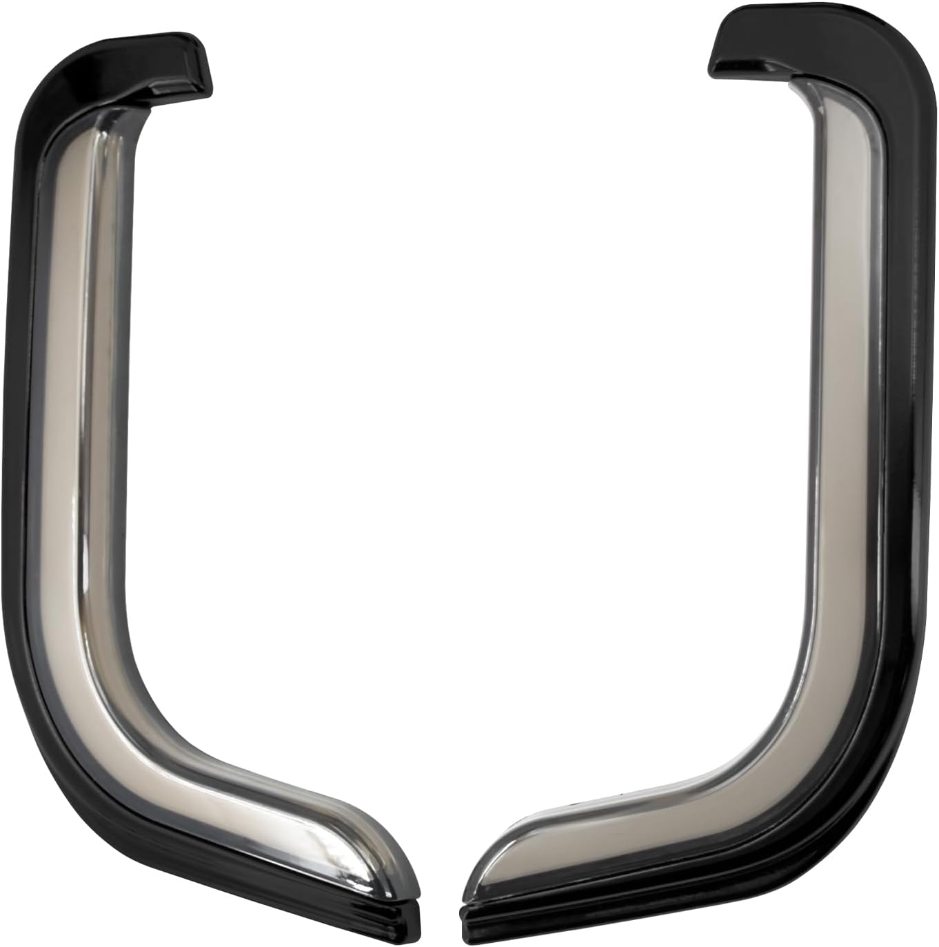 Motorcycle Lower Fairing Lights with LED Accent Turn Signals Running Lights Compatible with Harley Touring Electra Glide Street Glide Road Glide Tri Glide 2006-2013 (Smoke)