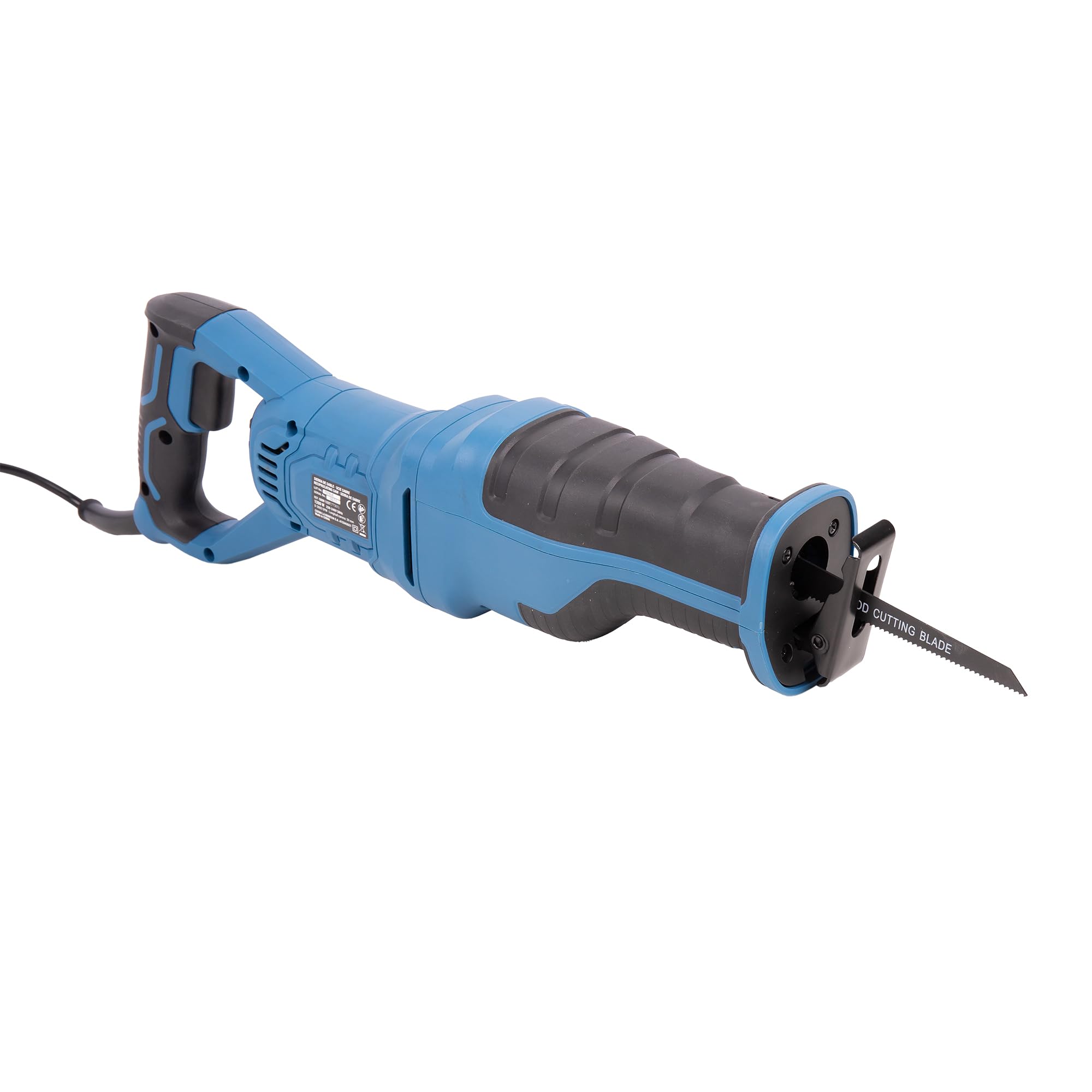 Cofan Sierra de sable con cable 1200 W, velocidad 2800 rpm, 30 mm, corte recto + 3 acciones pendulares, cambio de hoja sin herramientas, velocidad variable, 1 hoja de sierra incluida