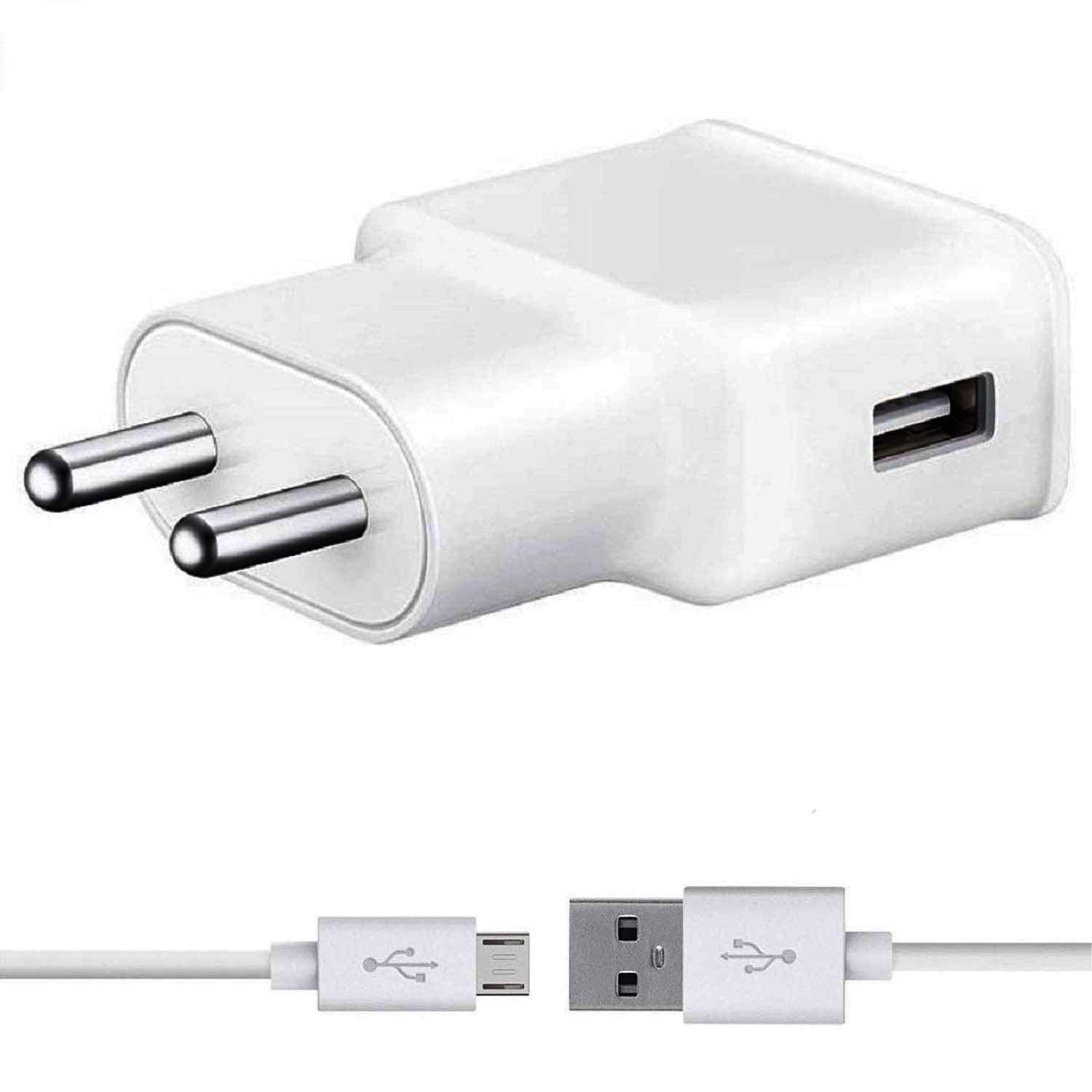 Fast Charger 2.4Amp for Samsung Galaxy J1/J2/J3/J4/J5/J6/J7/A3/A4/A5/A6+/A7/A8/A9/On 5/On 6/On 7/ On 8 Prime Pro Plus, J5 Prime, J7, J7 Prime, J7 Nxt, J7 Pro, J7 Max, J2 (2015)