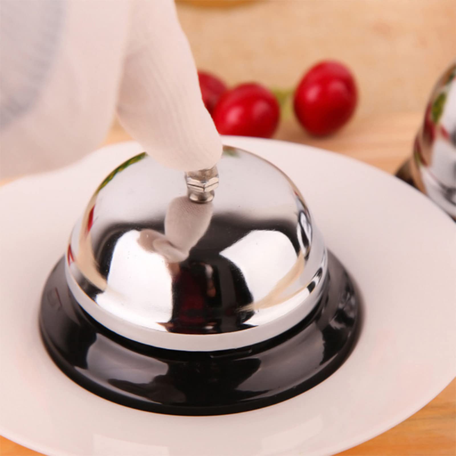 Sonnette de Table Brillante en métal,Bureau Bell,Cloche de Service en métal,Service Bell,Ring Metal réception réception,Restaurant Cuisine Service Bar pour Cuisine,Bar,Jeu,Concierge,Écoles