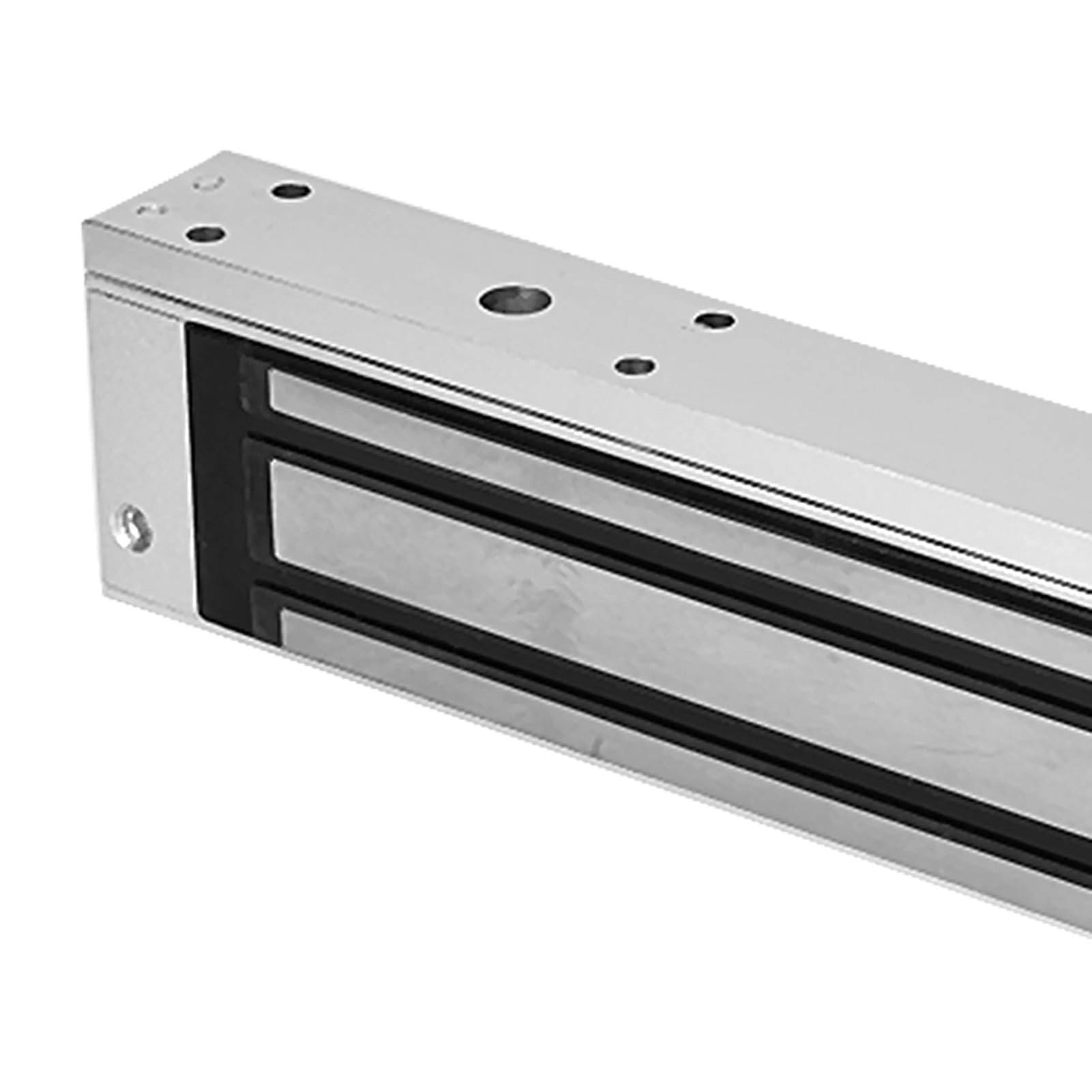 Verrou électrique 280 kg de force de maintien | Étanche et anti-ternissement – Résistant à une utilisation en extérieur | Contrôle d'accès DC 12 V pour portes en bois/métal/verre