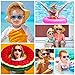 MIAHART 12 Pieces Kids Sunglasses Bulk for Boys and Girls Glasses Party Favors for Summer Beach Pool Party Carnival Prizes Birthday Party Supplies, 12 Neon Colors