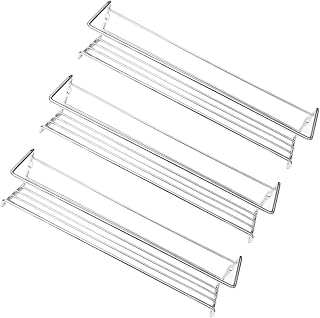 3pcs Seasoning Organizer Wall-mounted Spice Rack Zinc Alloy Sturdy Storage Shelf Kitchen Spice Rack Organizer Wire Shelf