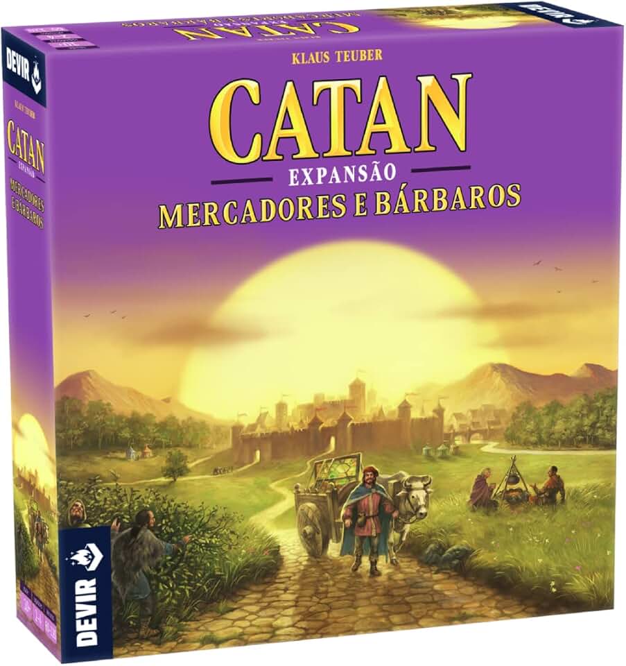 CATAN MERCADORES E BÁRBAROS (EXPANSÃO), Devir