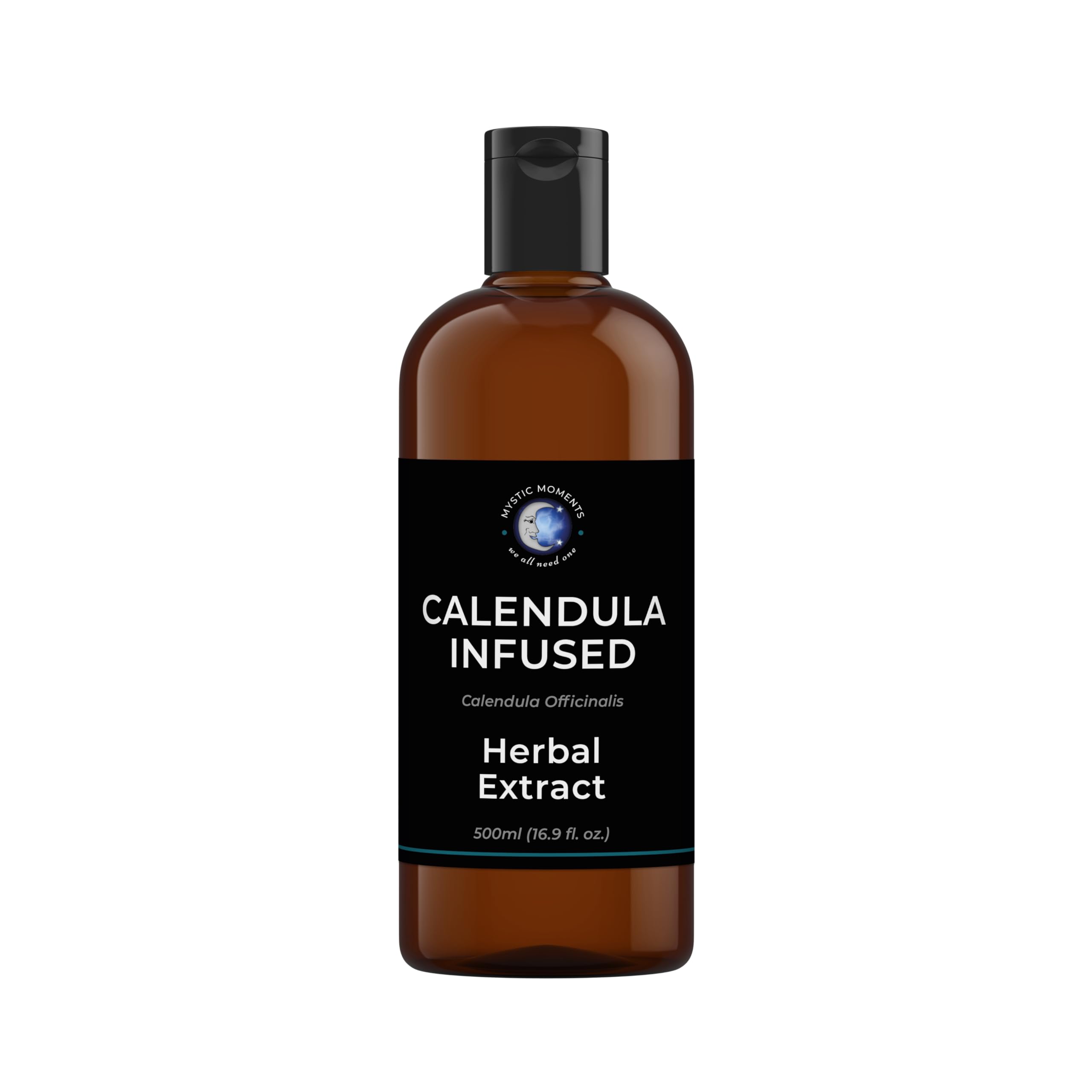 Mystic Moments | Calendula Infused Herbal Oil | Calendula Officinalis | Infused in Sunflower Oil | 500ml