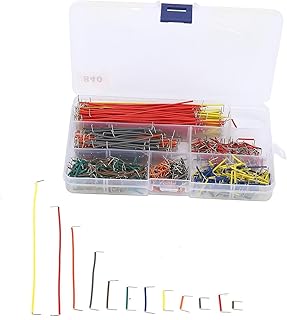 Solderless Breadboard Kit with Jumper Wire Set and Pin Expansion - Complete Electronic Component Wire Kit for Prototyping - Includes Flexible Jumper Wires-size1