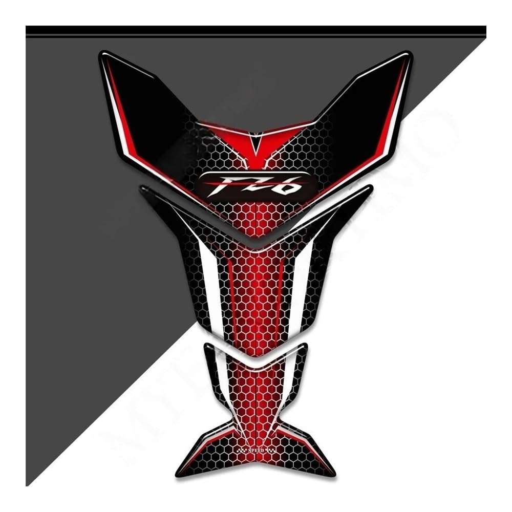 Motorbike Tank Pads Motorcycle Stickers Tank Pad for FZ6 FZ6S FZ6N for Fazer Knee Decal Kit Motorbike Protector Decals